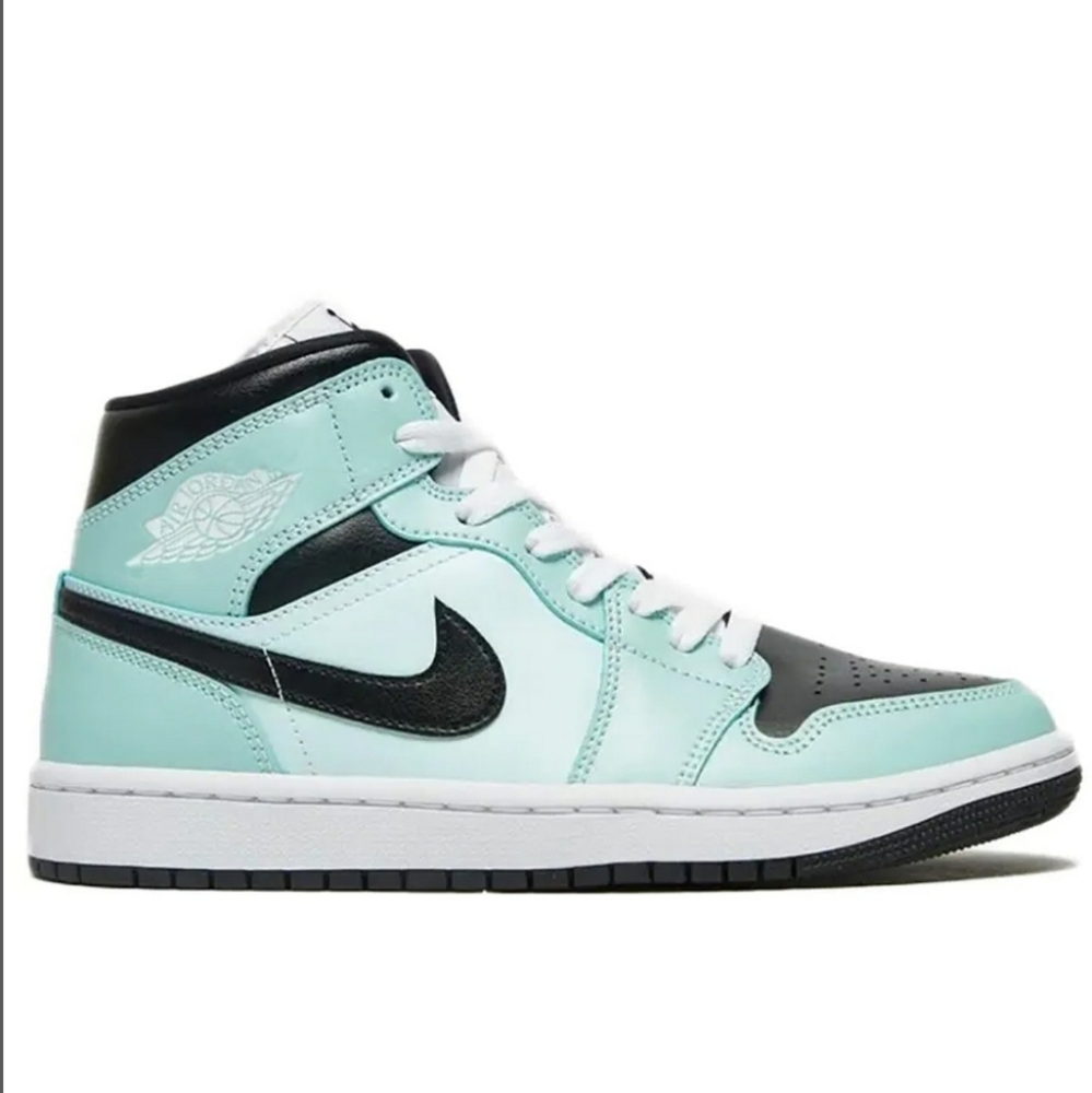 Air Jordan 1 Mid "Aqua Black" sneakers